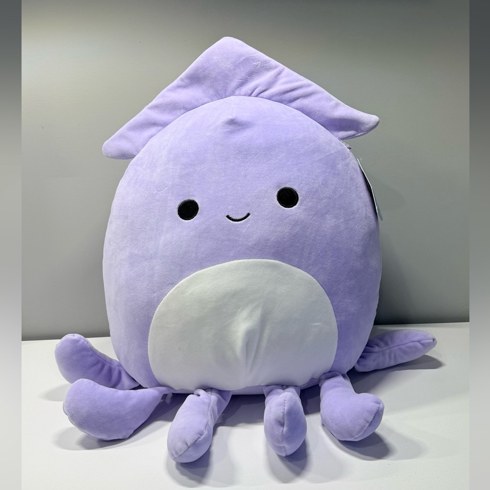 14”-16” Stacy Purple Squid Squishmallow Plush Toy